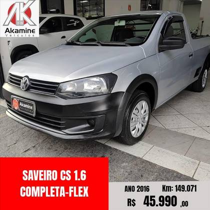 VOLKSWAGEN SAVEIRO 1.6 MI STARTLINE CS 8V FLEX 2P MANUAL VOLKSWAGEN SAVEIRO 1.6 MI STARTLINE CS 8V FLEX 2P MANUAL